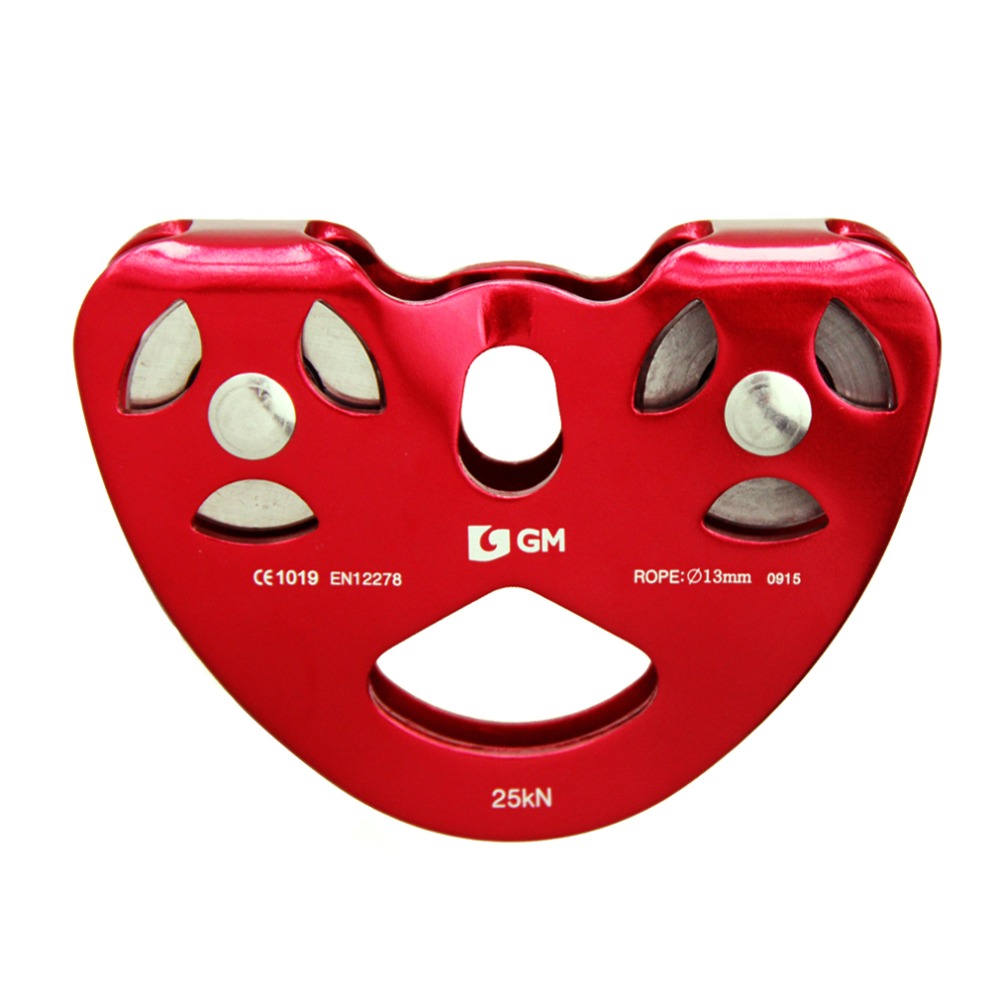 Buy 25KN/5600lbs Zip Line Cable Trolley Pulley /TANDEM