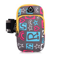 Outdoor Sports Arm Bag Mobile Phone Arm Bag Waterproof Double deck Pocket Fit 5 2 6