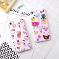 Cute Cartoon Summer Fruit Case Cover For iPhone 6 6s Plus For iPhone 7 Plus Lovely