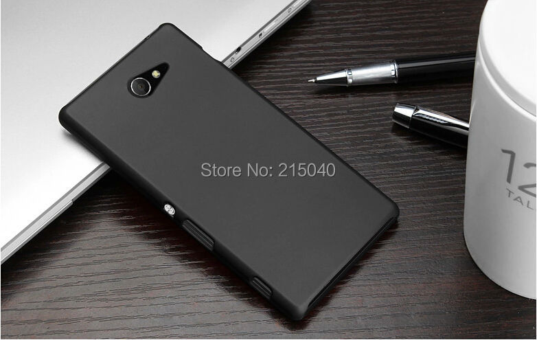 Colorful Oil-coated Rubber Matte Hard Back Case for Sony Xperia M2 S50h M2 Dual D2302 Matte Back Cover, SON-079 (5)