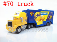 Free Shipping No. 70 truck Hauler Gasprin pixar cars 2 Toys Diecast metal Mack cars classic toys
