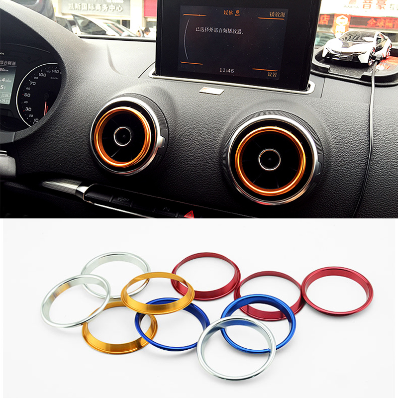 Image of 2015 New Car Styling 4PCS/SET Air Conditioning Heat Control Switch knob AC Knob Case For Audi A3 Sedan High Quality HXY0157