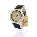 BOBO BIRD A07 Casual Simple Style Unisex Watches Stainless Steel Case With Wood Dial Quartz Watch