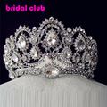 Hot European Designs Vintage Peacock Crystal Tiara Bridal Hair Accessories Wedding Quinceanera Rhinestone Tiaras Crowns Pageant