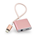For iPhone 7 iPhone7 Plus For Lightning To 3 5MM Headset Adapter With Charging Function Earphone