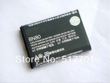 Free shipping high quality mobile phone battery BN80 for Motorola ME600 MT716 MB300 MT720 XT806 with excellent quality