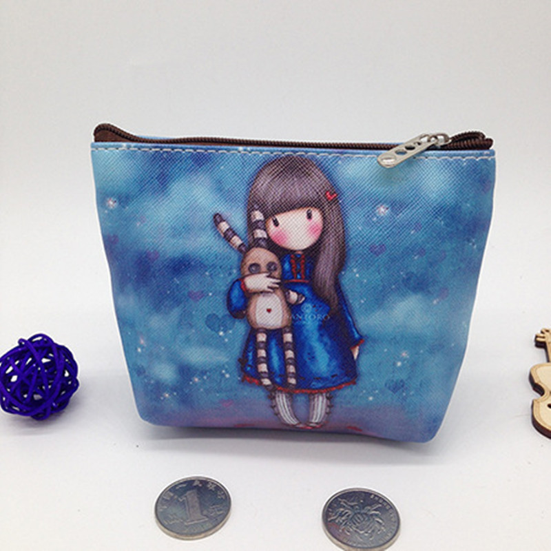 Image of New Arrival Fashion Girl Cartoon Key Coins Zero Wallet Coin Purses Lovely Children Cards Bag Kids Wallets