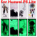 Cat Pattern Luminous Glow in The Dark Phone Case Cover Skin Ultra thin Soft TPU IMD