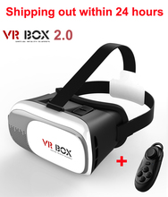 Google Cardboard V2 VR BOX 2 II Smartphone Headset 3D Virtual Reality Glasses Helmet Oculus Rift DK2 Goggles + Controller