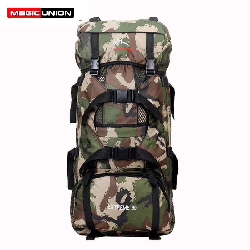Image of 2016 Hot Sale Men Women Unisex Outdoor Military Tactical Backpack Camping Hiking Bag Trekking Sport Rucksacks 90L Wholesale