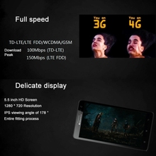 Original 4G Phone LTE FDD Lenovo S856 WCDMA Snapdragon 400 Quad Core 1 2GHz 5 5