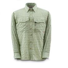 2016 New Simms Brand Men Casual Shirt Sunscreen UPF30+ Plaid Shirt Fast Dry Ultra Light Shirt Big Promotion Blue Gray Green