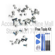 Full Screw Set With 2 pcs Bottom Screws For iPhone 5 with free tools Replacement