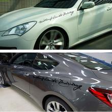 Cool signature series car side door decor decals waterproof DIY modified sticker on car for FORD