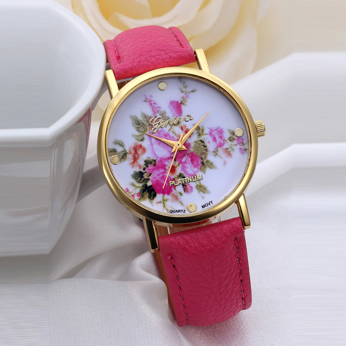 2015 Women Rhinestone Watches Quartz Analog Bracelet Wristwatches 9 Style Top Brand Dress Watch Mujer Relojes