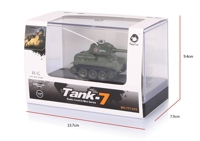 Happycow 777 - 215 49MHz Radio Control Mini War Tank with Lights