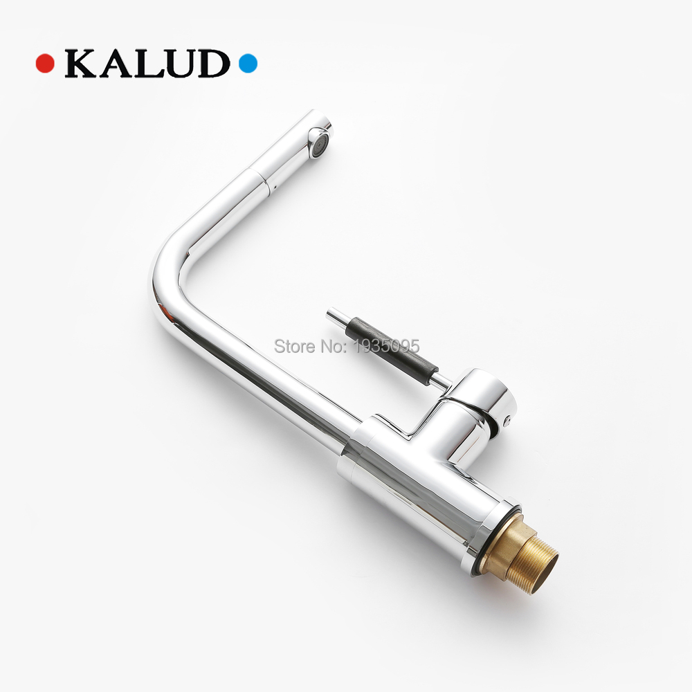 kalud deck mounted <strong>single</strong> handle one hole kitchen faucet solid
