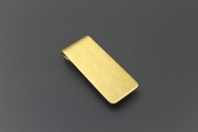 Edc Stainless steel coin gold copper money clips metal metallic hollow holder for mens money purse