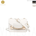 GENUINE LEATHER CHAIN MINI ENVELOPE CROSSBODY BAG - Women's 2015 New B