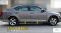 protector For Skoda Octavia MK3 A7 2015 2016 Stainless Steel Side Door Body Molding Cover Trim