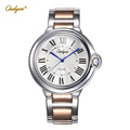 Wrist Watch For Men Japan Roman Numerals Quartz Analog Movement Stainless Steel Watchband Relogio Masculino 82001
