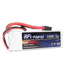 RFI-power 1500mAh 11.1V 100C(Max 200C) 3S Lipo Battery Pack for FPV Racer