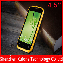 3G MTK6582 Quad core 1 3GHz Kufone F5 IP68 rugged Waterproof phone Android 5 0 HD