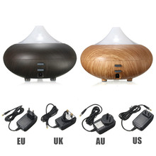 New Arrival High Quality 100ML Wood Grain LED Ultrasonic Aroma Diffuser Air Humidifier Purifier Essential Oil Aromatherapy