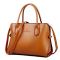 Women Occident Style Handbag Elegant Designer Shoulder Bag Solid Color Exquisite Bag Simple All match Ladies