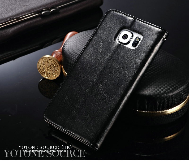 Luxury PU Leather Case For Samsung Galaxy S6 G9200 Wallet Style Stand Phone Bag Case For Galaxy S6 With Photo Slot Luxury PU Leather Case For Samsung Galaxy S6 G9200 Wallet Style Stand Phone Bag Case For Galaxy S6 With Photo Slot