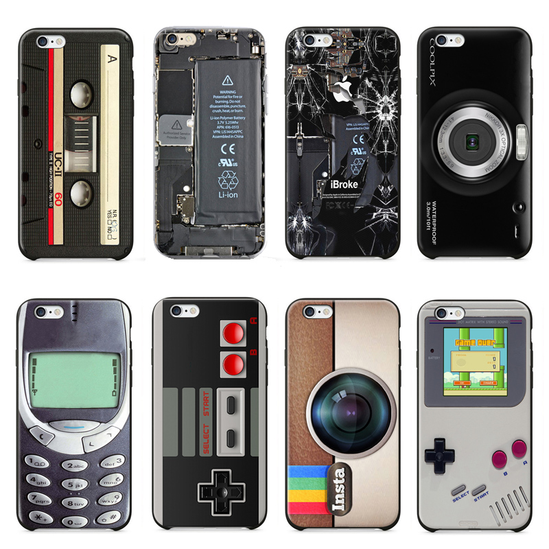 Image of 2015 Newest Camera Style Old Phone 3310 Funny Designs For iPhone 6 6S Case