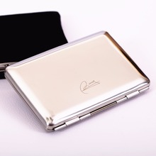 RFID Travel Card Wallet Stainless Steel Men Women Waterproof Business ID Credit Card Holder Case Metal Cardholder QZ42-022