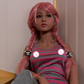 Rifrano 140cm black skin high quality realistic life size full silicone sex doll for men lifelike
