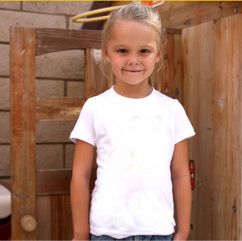 childrens white tshirts