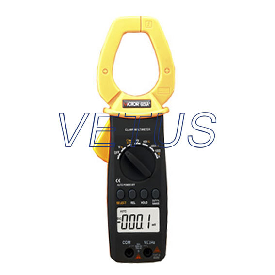 AC/DC 1000A Digital Clamp Electronic Tester Meter LCD Multimeter Clamp Meter VICTOR 6056A+