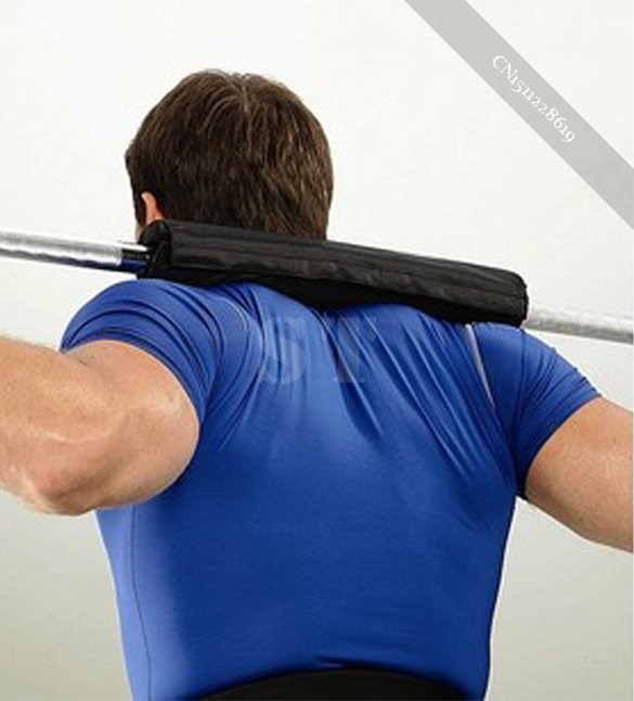 New Barbell Pad Gel Supports Squat Bar Weight Lifting Pull Up Gripper terrific