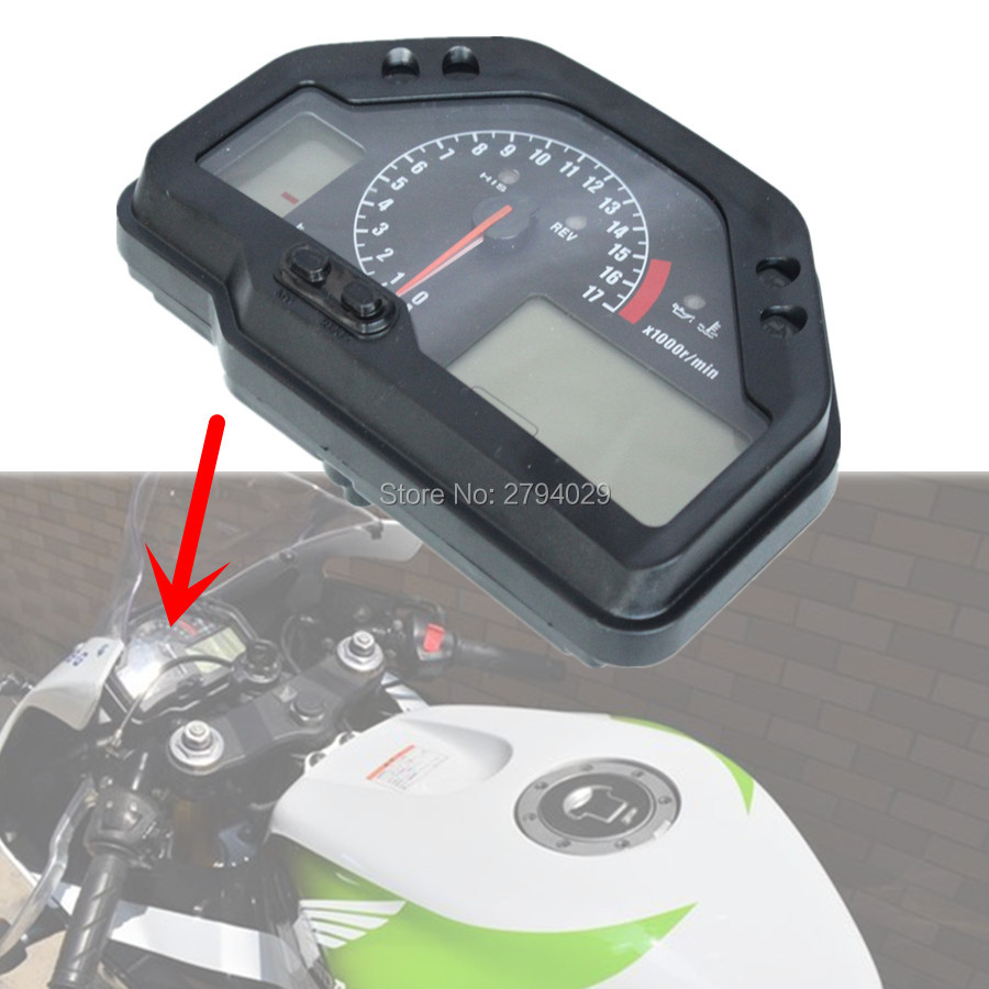 Speedo Meter Gauge Tachometer Instrument Case Cover Fit 2003-2006 HONDA CBR600RR