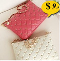 2013 New Korea Fashion Handbag PU Leather Ladies Hand Bag Shoulder