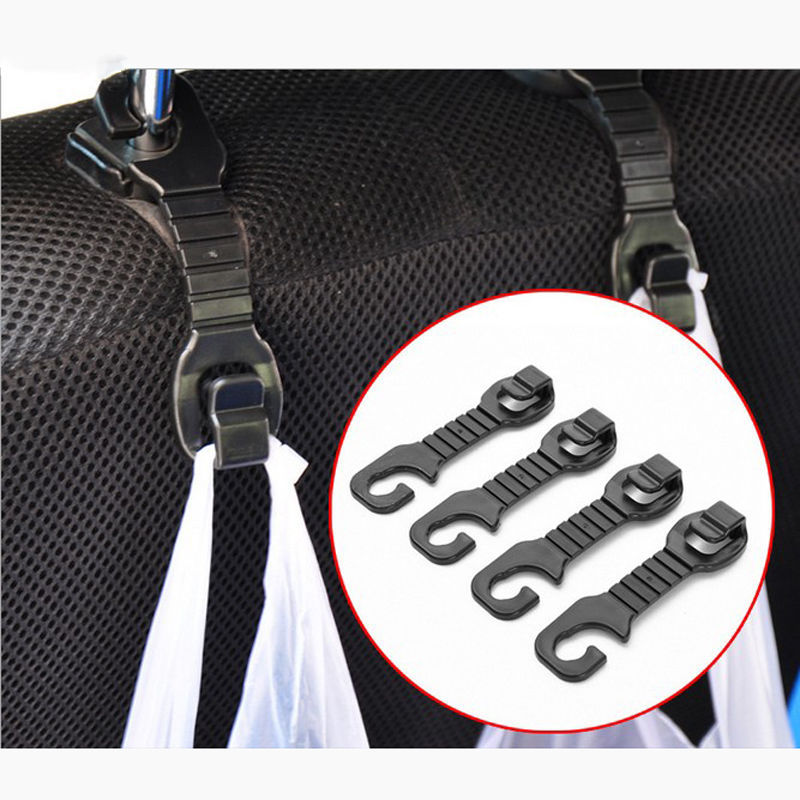 HOT Car Back Seat Headrest Hanger Holder Hooks For Bag Purse Cloth Grocer Free Shipping