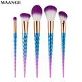 Maange Brand rose gold makeup brushes set Professional Colorful eyebrow Eyeshadow Foundation makeup brush maquillage cosmetics