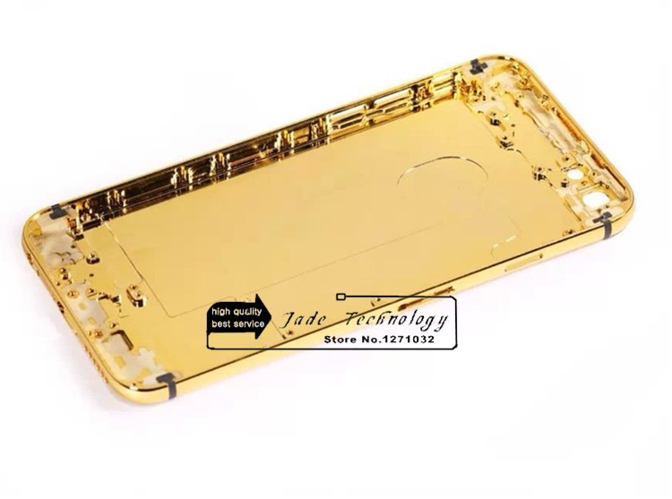 jade iphone6 mirror gold housing 12