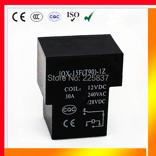 Купить JQX-15f t90 реле высокого качества pwr spdt реле pcb реле 12v ...