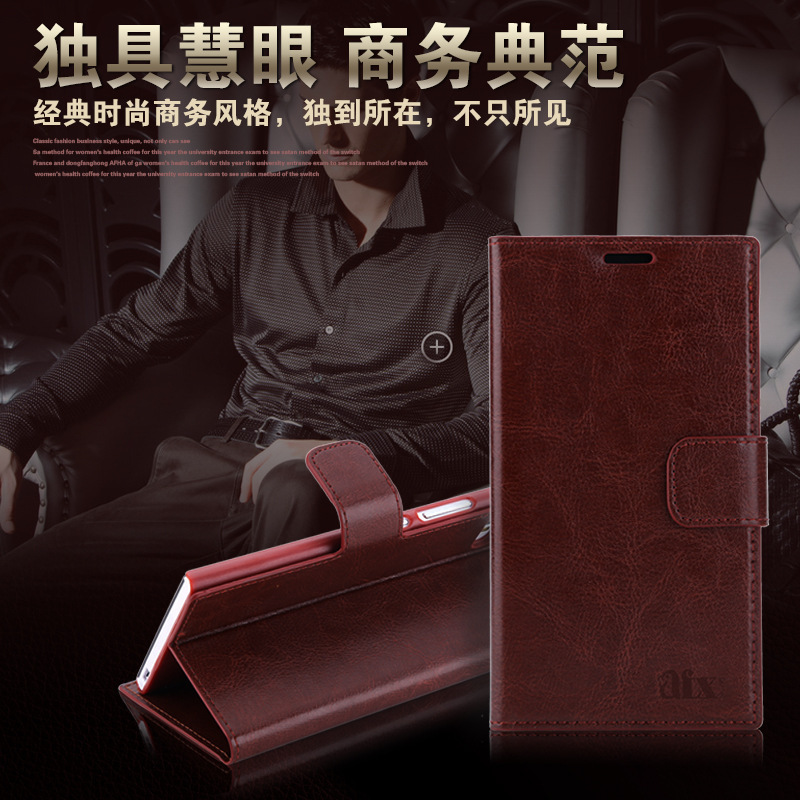 Retro PU Leather Case For Meizu MX4 Back Protectiv...