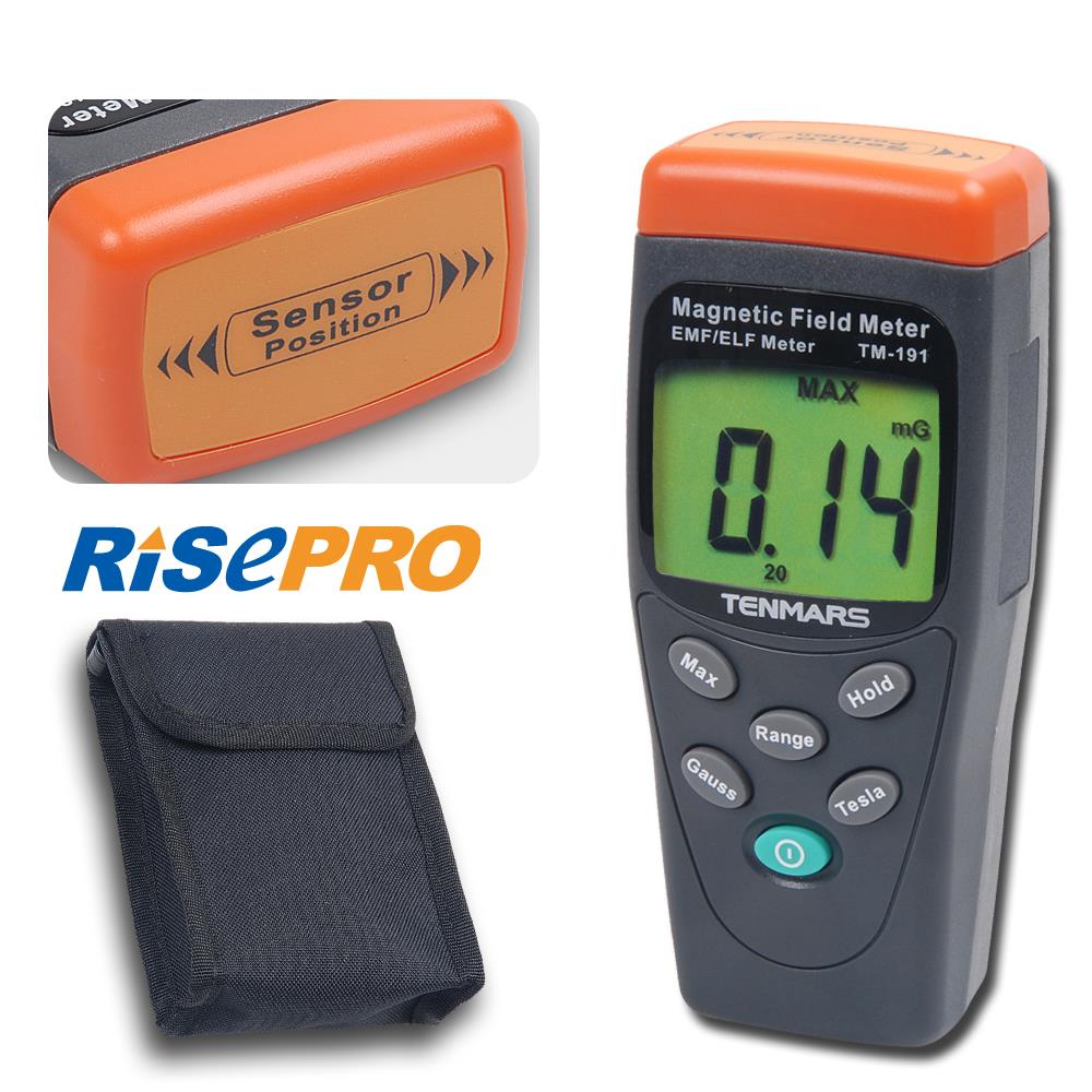Risepro EMF ELF Field Tester 30Hz300Hz Taiwan Made Gauss