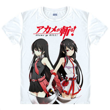 Akame ga Kill T-shirts kawaii Japanese Anime t shirt Manga Shirt Cute Cartoon Comic Esdeath Cosplay shirts 40779575059 tee 227