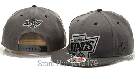 2015 NHL Los Angeles Kings Gray Snapback Adjustable Caps