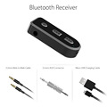 Universal Handsfree Wireless v4 1 version car Bluetooth receiver with 3 5mm aux in port support