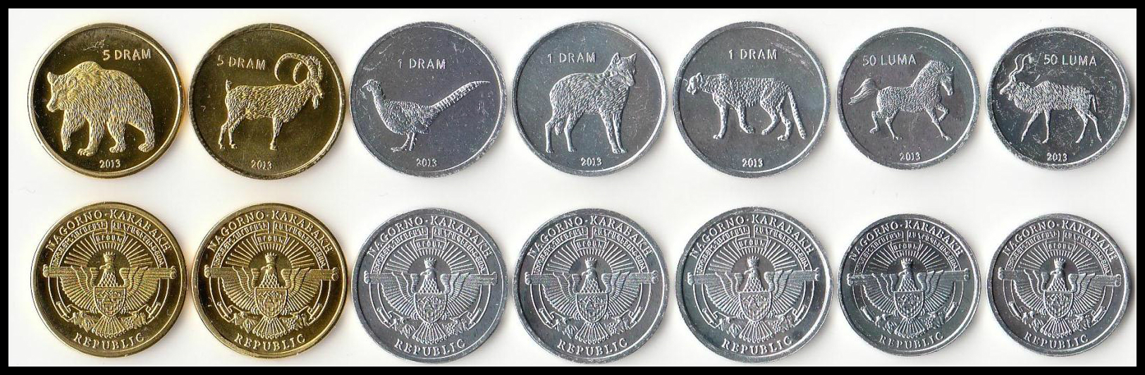 UNC 2004 10-DRAM Nagorno Karabagh note P-NEW,