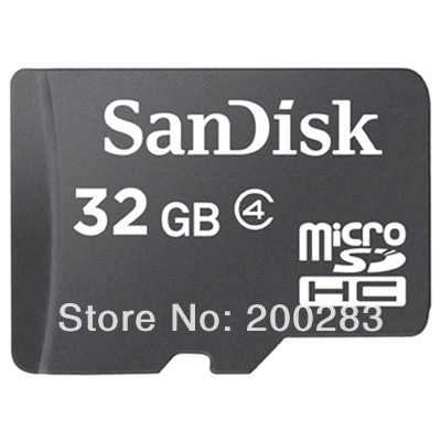 Sandisk microsd  microsdhc    android    class4 32 