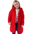 Top quality NEW 2016 Fashion Girls Winter Coat female children down jacket medium long medium large
